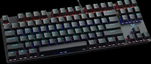 کیبورد سیمی گیمینگ Rapoo مدل V500PRO-87