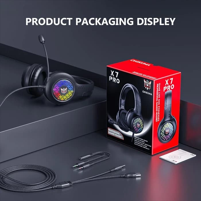 هدست سیمی گیمینگ Onikuma مدل X7 PRO