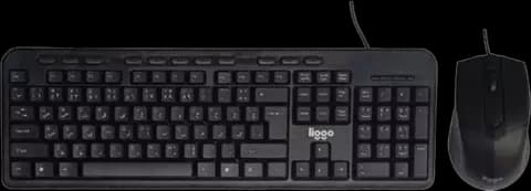 کیبورد و موس Liggo مدل KM606