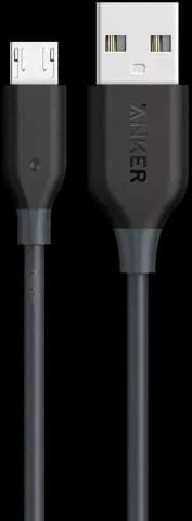 کابل شارژ 0.9 متری USB به MICRO USB انکر مدل PowerLine A8132