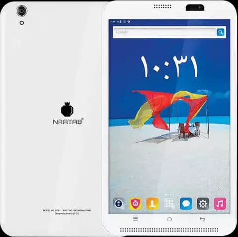 تبلت کودک و نوجوان نارتب مدل NT821 NEW + کاور آبی