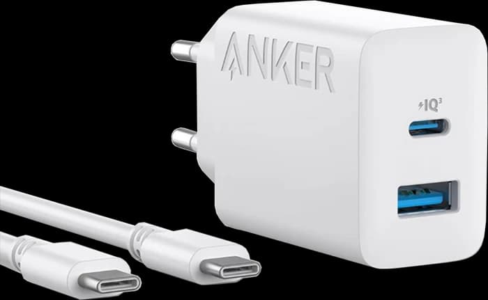 شارژر دیواری Anker مدل Charger 20W B2348G21 به همراه کابل Type-C