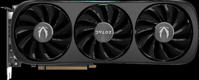 کارت گرافیک Zotac مدل GAMING GeForce RTX 4080 SUPER Trinity Black Edition 16GB GDDR6X