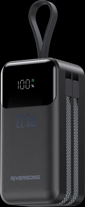 پاور بانک 20000 میلی‌آمپر ساعت Riversong مدل Phantom 20 PB127