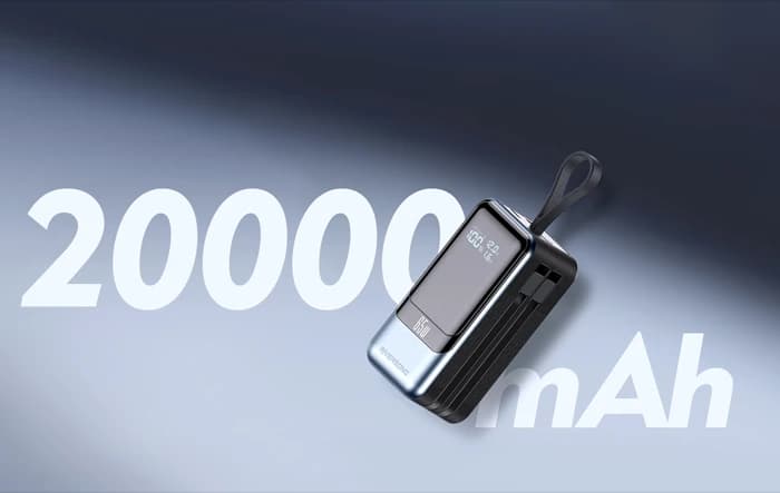 پاور بانک 20000 میلی‌آمپر ساعت Riversong مدل PHANTOM 65S