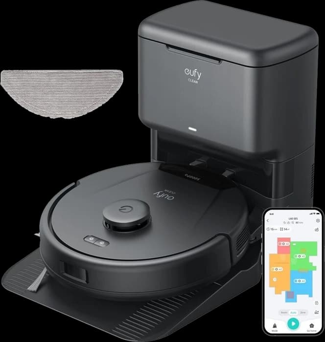 جاروبرقی رباتیک Eufy مدل L60 Hybrid SES T2278