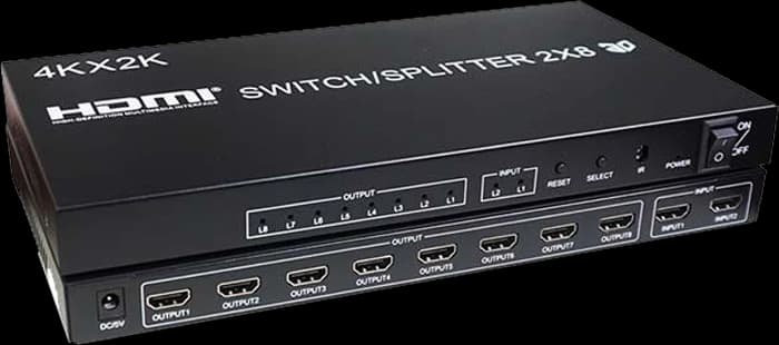 سوییچ اسپلیتر 10 پورت K-NET مدل K-SWSP1428