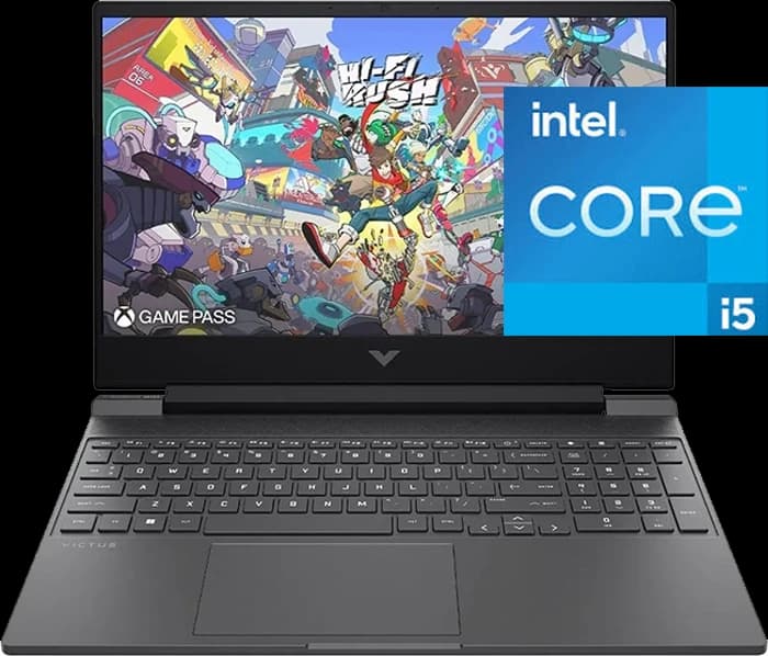 لپ تاپ گیمینگ 15.6 اینچ HP مدل Victus 15-fa1082wm (i5 13420H-16GB-512GB SSD-RTX4050-FHD-Backlight)