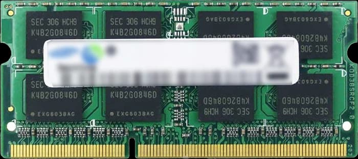 رم لپ تاپ 4 گیگابایت Samsung مدل DDR3 1600MHz