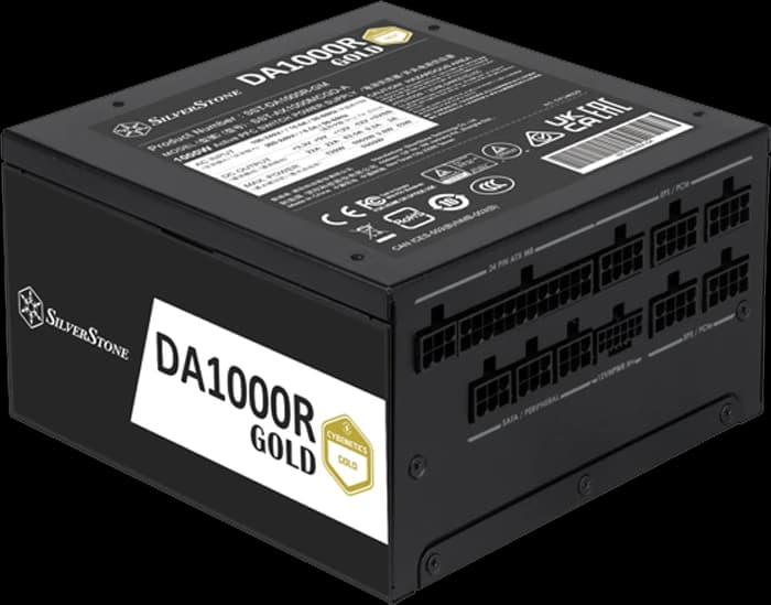 پاور 1000 وات Silver stone مدل DA1000R Gold 80 Plus Gold