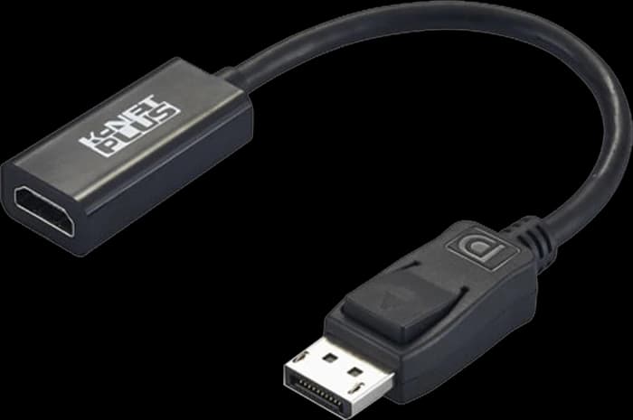 کابل 25 سانتی متری DisplayPort به HDMI کی نت پلاس مدل KP-CODPHD02