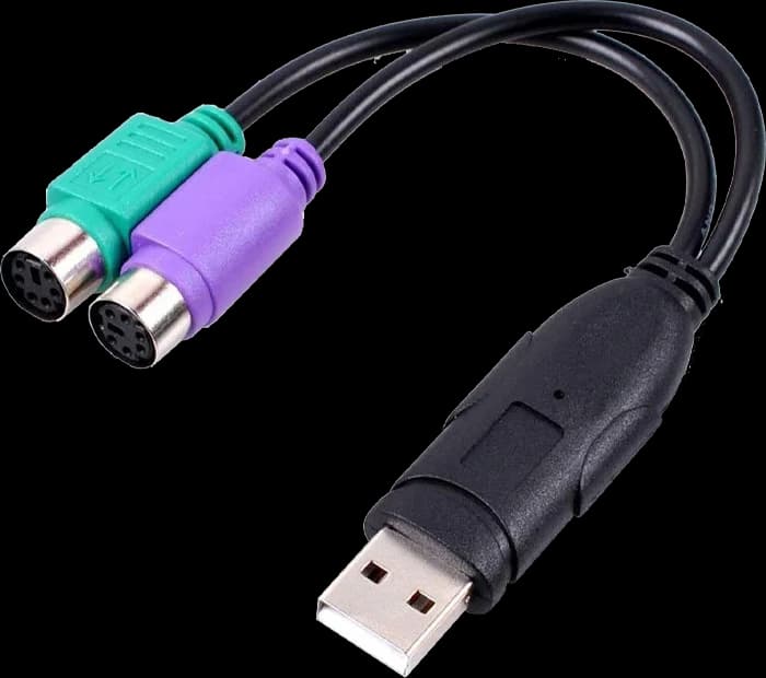 کابل تبدیل USB به PS2 دی تک