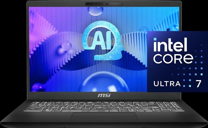 لپ تاپ 15.6 اینچ MSI مدل MODERN 15H C1MGI (ULTRA7 155H-16GB-1TB SSD-FHD-Backlight)