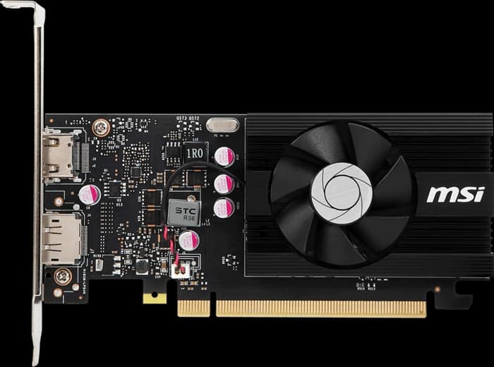 کارت گرافیک MSI مدل GeForce GT 1030 4GD4 LP OC