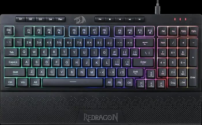 کیبورد سیمی گیمینگ Redragon مدل SHIVA K515 RGB