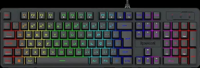 کیبورد سیمی گیمینگ Redragon مدل Netherbane K521 RGB