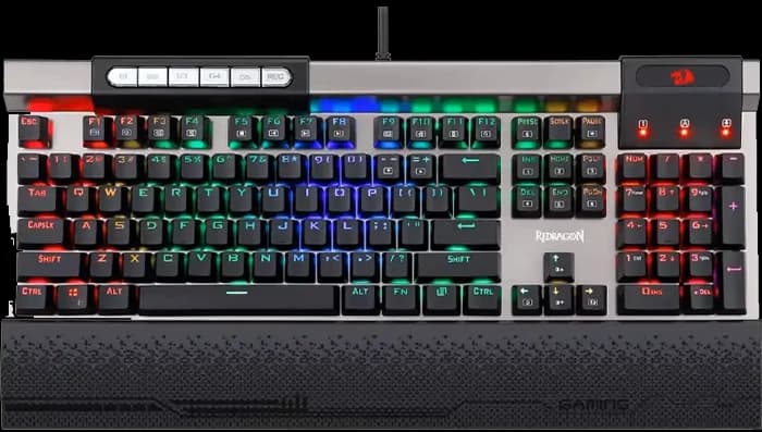 کیبورد سیمی گیمینگ Redragon مدل SURYA K563 RGB با سوئیچ آبی