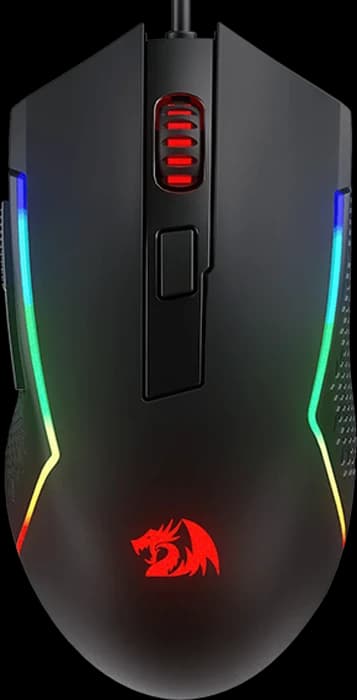 موس سیمی گیمینگ Redragon مدل TRIDENT BASIC M616 RGB