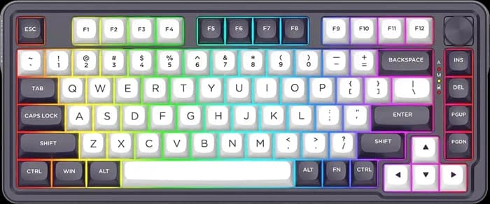 کیبورد بی سیم گیمینگ Redragon مدل FINKE QMK K715 RGB