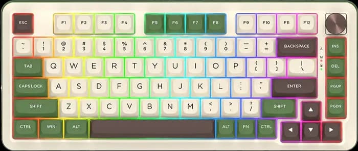 کیبورد بی سیم گیمینگ Redragon مدل Cyrus Pro K681 RGB