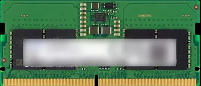 رم لپ تاپ 8 گیگابایت Samsung مدل M425R1GB4PB0-CWMOD DDR5 5600MHz