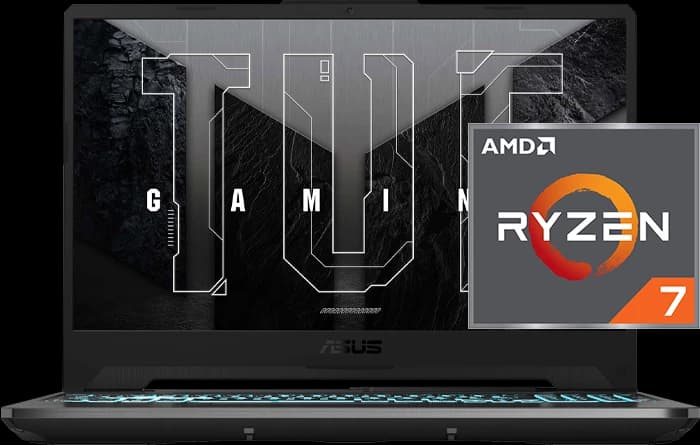 لپ تاپ گیمینگ 15.6 اینچ Asus مدل TUF Gaming A15 FA506NFR-HN045W (R7 7435HS-16GB-512GB SSD-RTX 2050-FHD-Backlight)