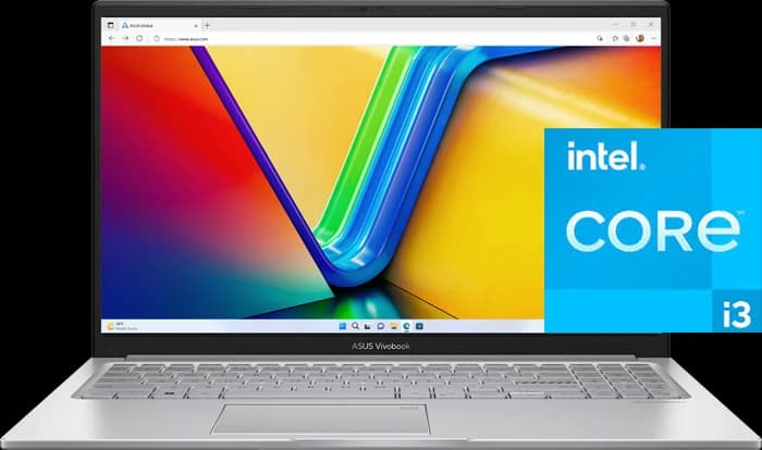 لپ تاپ 15.6 اینچ Asus مدل Vivobook 15 A1504VA-BQ1769(i3 1315U-8GB-512GB SSD-FHD-Backlight)