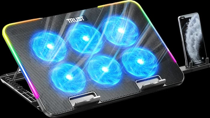 خنک کننده لپ تاپ Trust مدل GLACIER TPAD-3 Plus