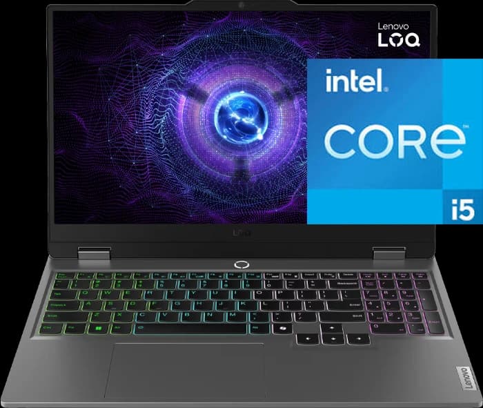 لپ تاپ گیمینگ 15.6 اینچ Lenovo مدل LOQ 15IAX9-83GS00ANPS (Core i5-12450HX-24GB-1TB SSD-RTX4050-FHD-Backlight)