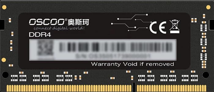 رم لپ تاپ 8 گیگابایت OSCOO مدل DDR4 3200MHz N200