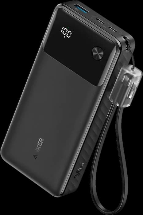پاوربانک 20000 میلی آمپر ساعت Anker مدل A1384 30W Smart Display Nano Power Bank