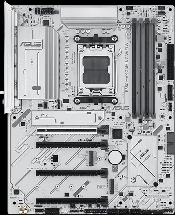 مادربرد ASUS مدل B850 MAX GAMING WIFI W