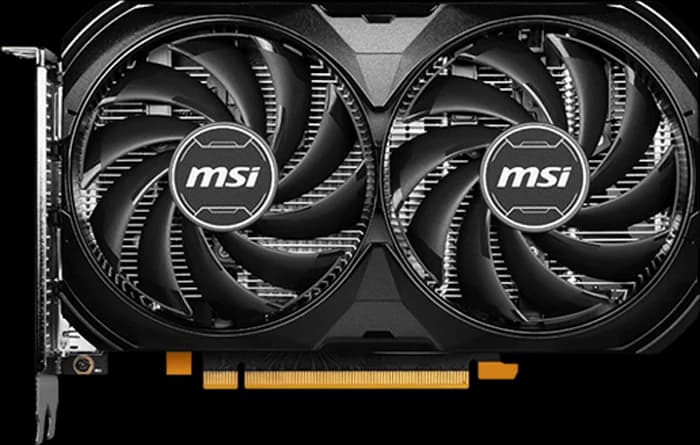 کارت گرافیک MSI مدل GeForce RTX 4060 VENTUS 2X BLACK OC 8G