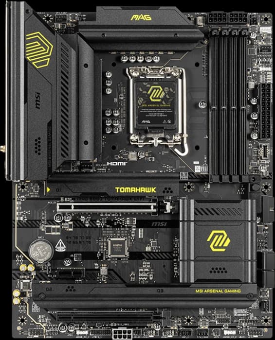 مادربرد MSI مدل MAG B860 TOMAHAWK WIFI