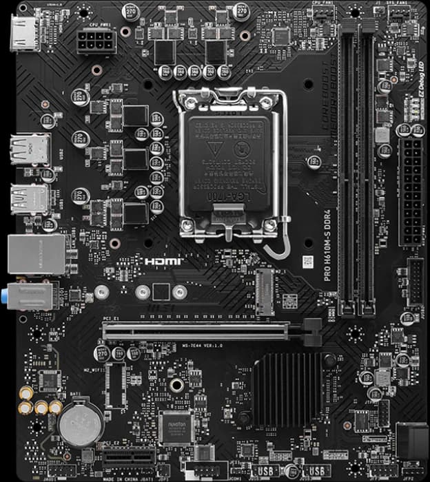 مادربرد MSI مدل PRO H610M-S DDR4