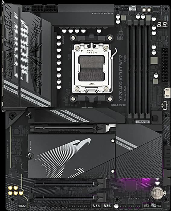 مادربرد Gigabyte مدل X870 AORUS ELITE WIFI7