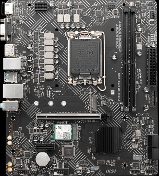 مادربرد MSI مدل PRO H610M-G WIFI