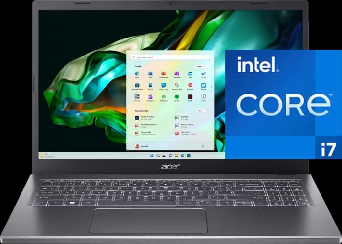 لپ تاپ ۱۵.۶ اینچ Acer مدل ASPIRE 5 A515-58M-79CS (Core i7 13620H-16GB-512GB SSD-UHD Graphics-FHD-Backlight-Fingerprint)
