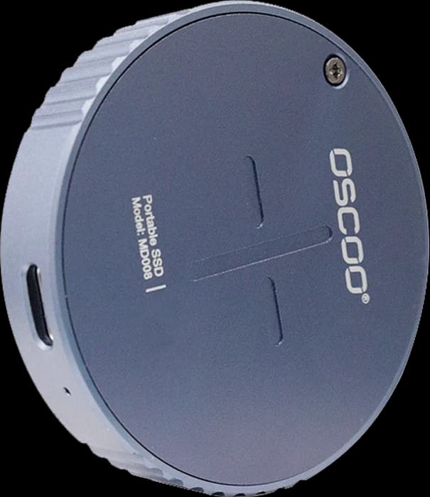 حافظه SSD اکسترنال 512 گیگابایت Oscoo مدل MD008 ظرفیت با پورت تایپ سی مغناطیسی