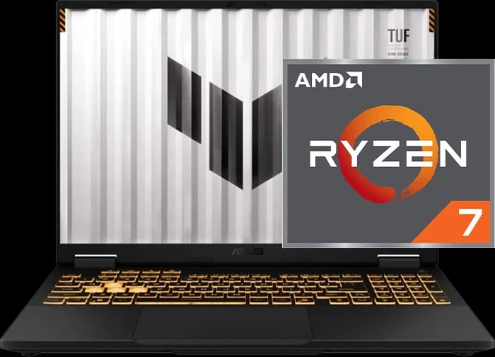 لپ تاپ گیمینگ ۱۶ اینچ Asus مدل TUF GAMING A16 FA608UH-RV013 (Ryzen 7 260-16GB-1TB SSD-RTX 5050-WUXGA-RGB Backlit)