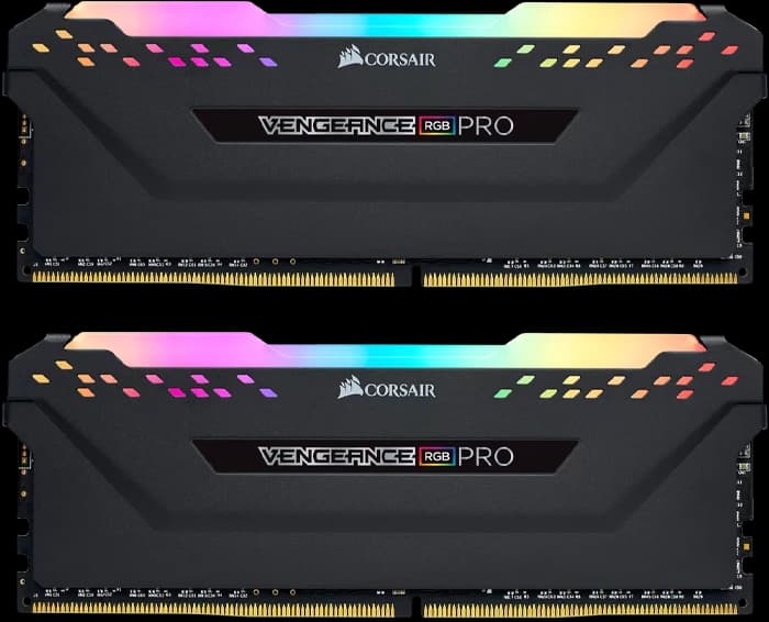 رم کامپیوتر 16 گیگابایت (2*8GB) CORSAIR مدل VENGEANCE RGB PRO 3200Mhz DDR4 CL16