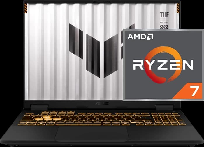 لپ تاپ گیمینگ ۱۶ اینچ Asus مدل TUF GAMING A16 FA608UH-RV013 (Ryzen 7 260-32GB-1TB SSD-RTX 5050-WUXGA-RGB Backlit)