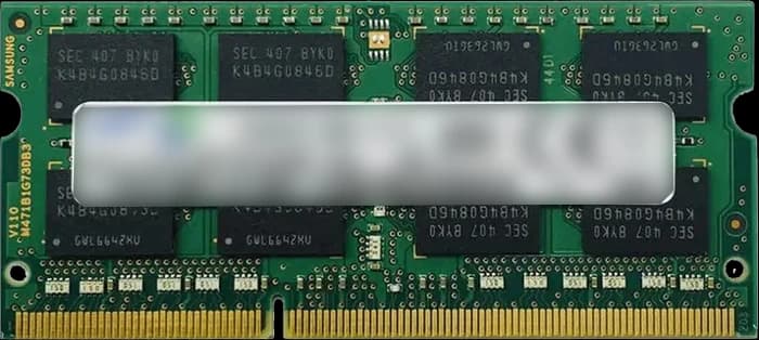 رم لپ تاپ 8 گیگابایت (8GB*1) Samsung مدل M471B5273DH0-CK0 DDR3 1600MHz