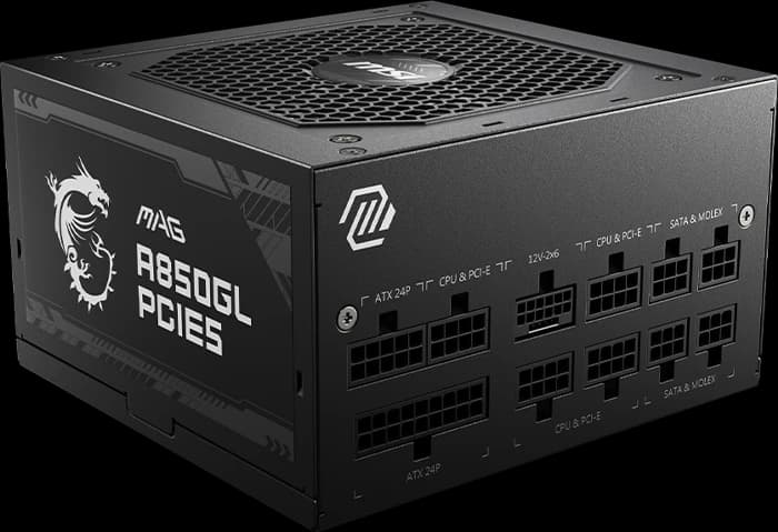 پاور 850 وات MSI مدل MAG A850GL PCIE5