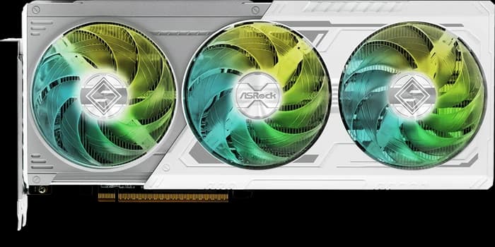 کارت گرافیک ASRock مدل Radeon RX 9070 XT Steel Legend 16GB