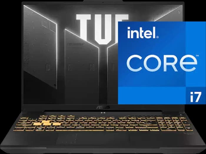 لپ تاپ گیمینگ 16 اینچ Asus مدل TUF GAMING F16 FX607JV-RL268 (Core i7 13650HX-16GB DDR5-512GB SSD-RTX4060-WUXGA-Backlit-RGB)