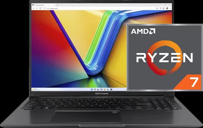لپ تاپ 16 اینچ Asus مدل VIVOBOOK 16 M1605YA-MB725 (Ryzen 7 7730U-16GB DDR4-512GB SSD-WUXGA)