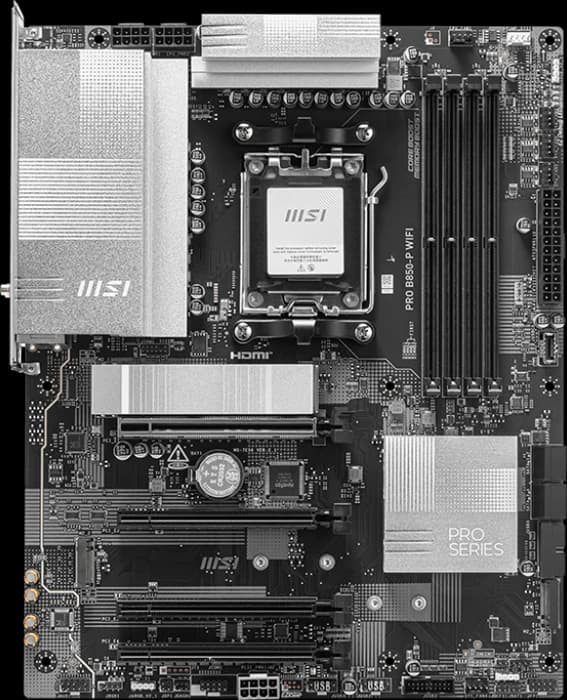 مادربرد MSI مدل PRO B850-P WIFI