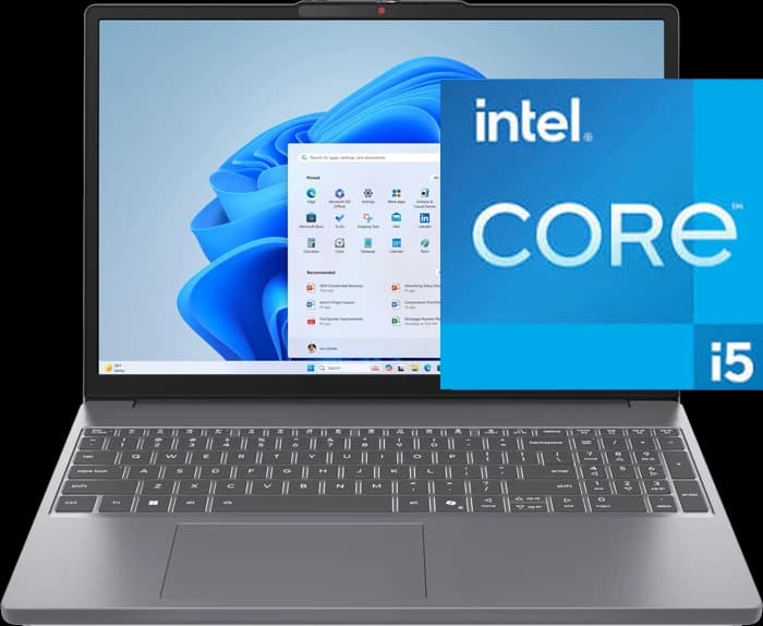 لپ تاپ 15.3 اینچ Lenovo مدل IDEAPAD SLIM 3 15IRH10-83K100E9AX (Core i5-13420H-8GB DDR5-512GB SSD-WUXGA)