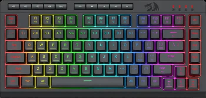 کیبورد مکانیکال گیمینگ سیمی Redragon مدل CRESCENT K524 RGB